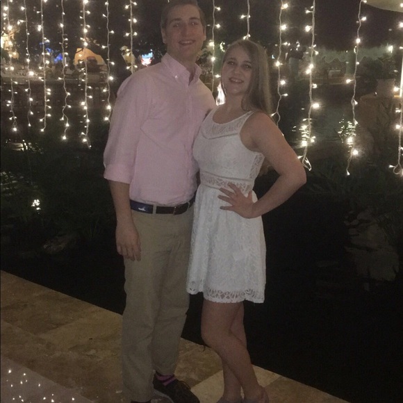 Pink Lace Dress - Picture 1 of 1